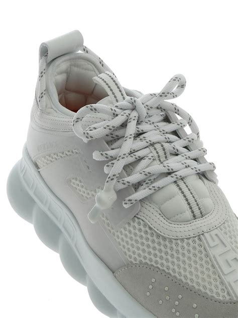 versace chain reaction nere e bianche|authentic versace chain reaction sneakers.